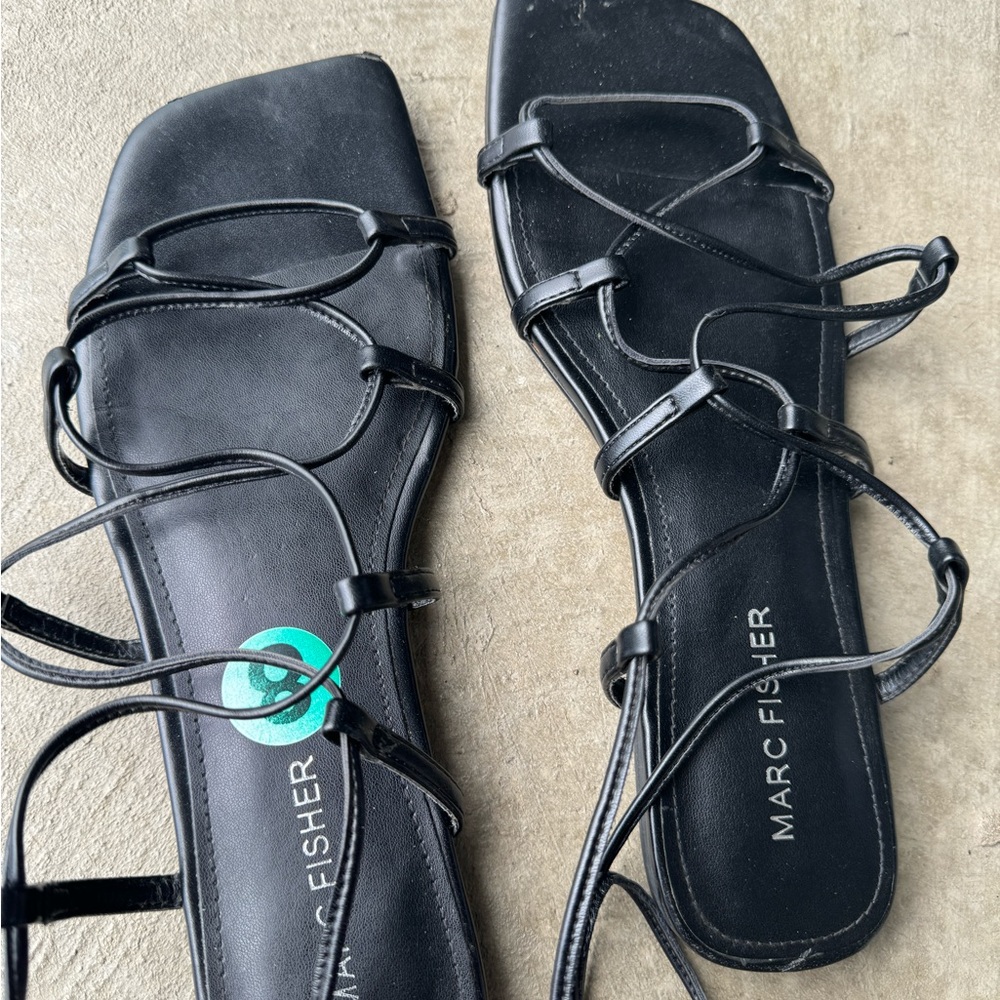 beautiful soft leather strap sandals